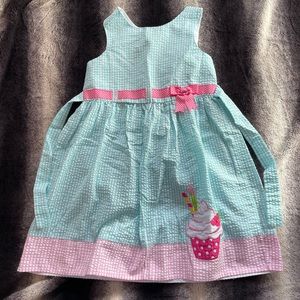 Darling Counting Daisies Cupcake Dress Size 6
